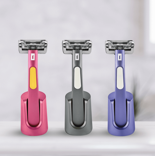 OneBlade DAWN Razor 日本公式 一枚刃シェーバー 敏感肌やムダ毛処理に最適 3色展開（フラミンゴピンク ラベンダー サージグレー）