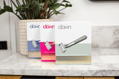 OneBlade DAWN Razor 日本公式 豪華パッケージ スタンド付き 美容シェーバー感覚で利用可能