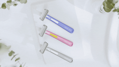 OneBlade DAWN Razor サージグレー フラミンゴピンク ラベンダー 3色 男性女性兼用 一枚刃シェーバー ムダ毛処理や美容シェービング用