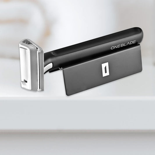 OneBlade ELEMENT Razor 日本公式 アルミ製 一枚刃シェーバー 高級モデル HENSONと並ぶカテゴリ スタンド付き